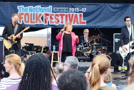 Mavis Staples at the National Folk Festival