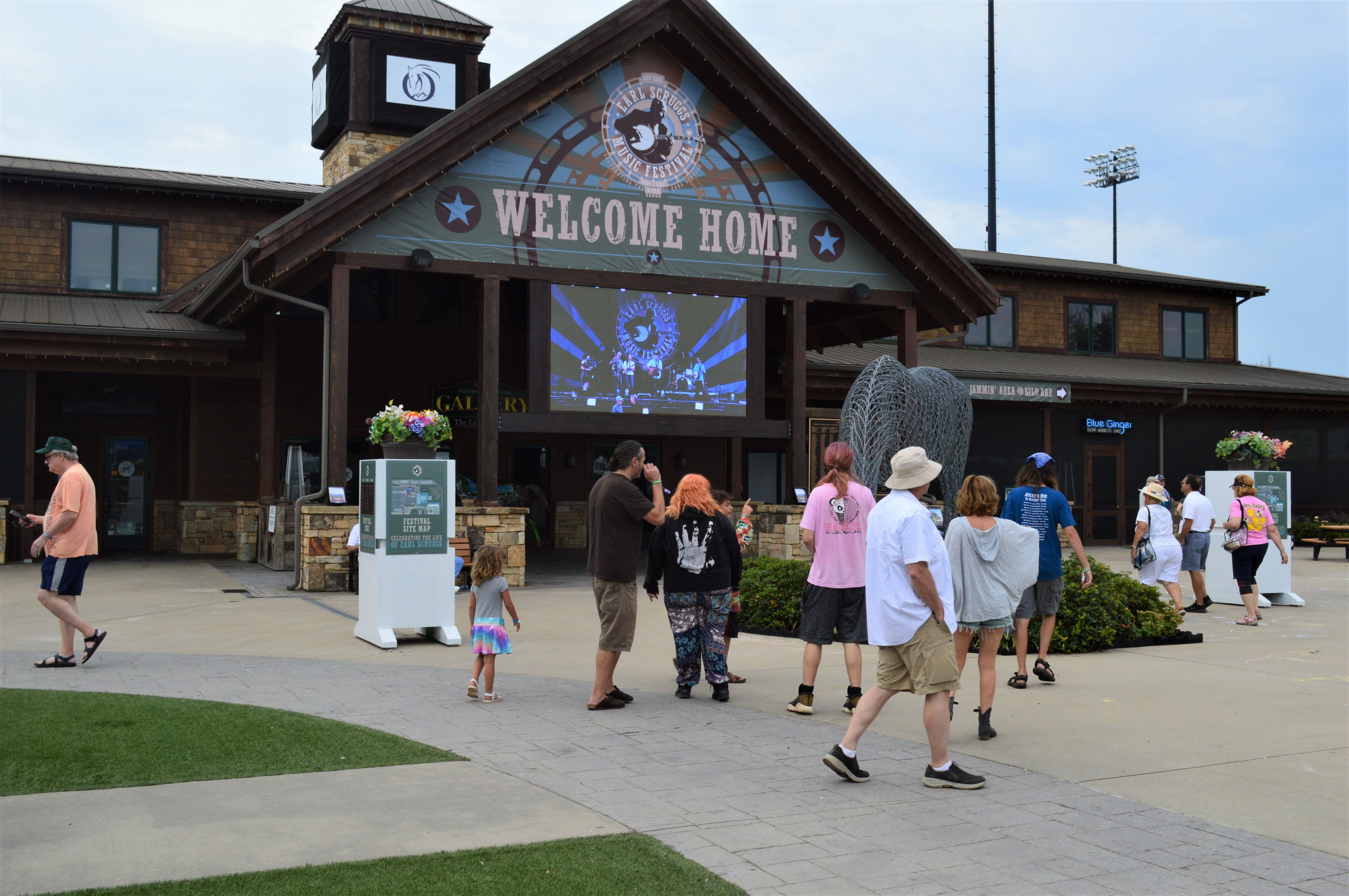 Tryon Equestrian Center's Legends Plaza